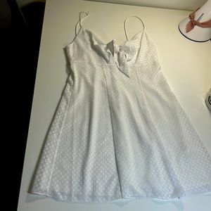 Alice and Olivia White Mini Dress